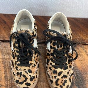Dolce Vita DK Leopard Calf Hair Sneakers